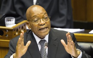SOUTH African President, Jacob Zuma,